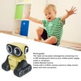 thumbnail image 4 of Robot De Control Remoto, Juguete Interactivo De Robot De 500 MAh, Ojos Brillantes Giratorios De 360 ​​​​grados Para Entretenimiento, 4 of 7