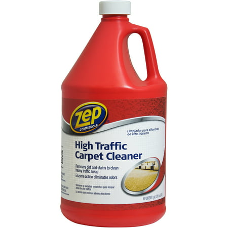 Zep Commercial High Traffic Carpet Cleaner, 1 gal (Best Carpet Cleaner For Heavy Traffic Areas)