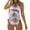 N-Pink, variant on Kcodviy Women's Swimwear Tankini 2 Womens Swim Top with Shorts Piece Normal Swimsuit Backless 2 Piece Printing Adjustable Print Color Padded Strap Bathing Suits Vacation Beach Wear
