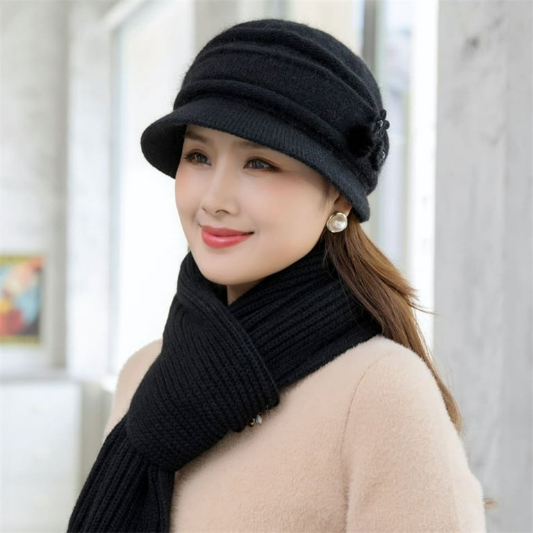 Women's Fleece Lined Winter Hat