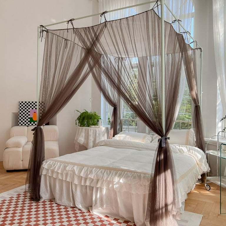 Portable mosquito net best sale double bed size