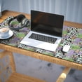 thumbnail image 3 of Long Mouse Pads for Desk,Colorful Cow Checker Pattern Desk Mats on Top Of Desks, Desk Mouse Pad Extra Large with 3mm Non-Slip Base and Stitched Edge for Gaming,Office,Work,Home 35.4"x15.7", 3 of 6