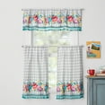thumbnail image 3 of The Pioneer Woman Sweet Romance Curtain Tier Pair and Valance Set, 3-Piece, 60" W x 36" L, Multi, 3 of 5