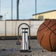 thumbnail image 5 of Bomba de bicicleta con boquillas, inflador portátil de alta presión para balones de baloncesto plata, 5 of 7