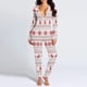 thumbnail image 1 of Pijamas navideños para adultos, mono Sexy con espalda al trasero para mujer, ropa de dormir cálida con botones de Anime de Papá Noel, Otoño e Invierno, 1 of 4