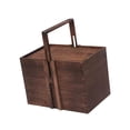 thumbnail image 2 of Elodie Wooden Storage Box Portable Wood Dried Fruit Box for Home Use Office Tearoom Large, 2 of 8