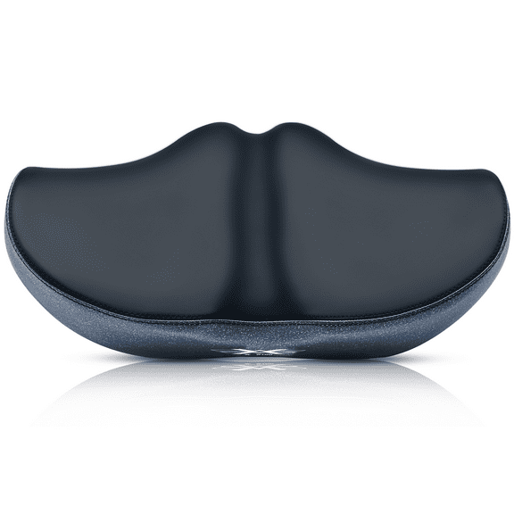 X Wing New-Age Noseless Bike Seat Cushion for Men & Women - Extra Padding & Wide - Suitable for City, Electric, Stationary Bikes - Compatible with Peloton Bikes – Wide Winged Bike Seat with Cushion
