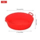 thumbnail image 2 of Estera para Freidora Bandeja Silicona para Hornear Estera para Freidora Aire Silicona Grado Alimenticio Reutilizable (rojo) Rojo, 2 of 9
