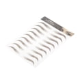 thumbnail image 5 of Unique Bargains Simulation Eyebrow Tattoo for Women 1 Pc Tail Hook,Brown, 5 of 5