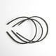 thumbnail image 4 of Diademas de Plástico Hugo para el cabello 10 piezas negro, 4 of 10