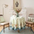 thumbnail image 2 of Mantel ISAENNE Designer de lino con estampado floral, 170 cm, color verde claro, 2 of 8
