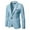 19 Light Blue, variant on guisaled Mens Suit Jacket Slim Fit Casual One Button Lightweight Sport Coats Solid formal Dress Daily Business Blazer Jackets Clearance