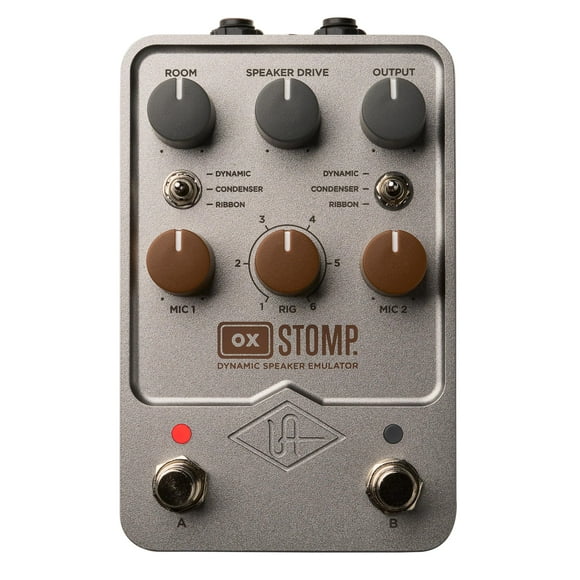 Pedal emulador de altavoz Universal Audio OX Stomp GPM-OXSTP