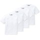 thumbnail image 1 of SCHIESSER Camiseta americana para hombres, paquete de 2 - 1/2 manga, camiseta interior, cuello redondo Blanco M (Medium), 1 of 4