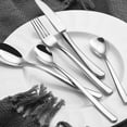thumbnail image 3 of Bearachild Cucharas de sopa para vajilla, fáciles de limpiar y portátiles, calidad , seguras para cuchara de acero inoxidable Cocina y Comedor, 3 of 6