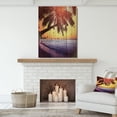 thumbnail image 4 of Design Art - Beach with Silhouettes of Palms, 4 of 5