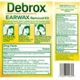 Debrox Adults Earwax Removal Kit, Rinse Cleaning Solution, With 0.5 Oz