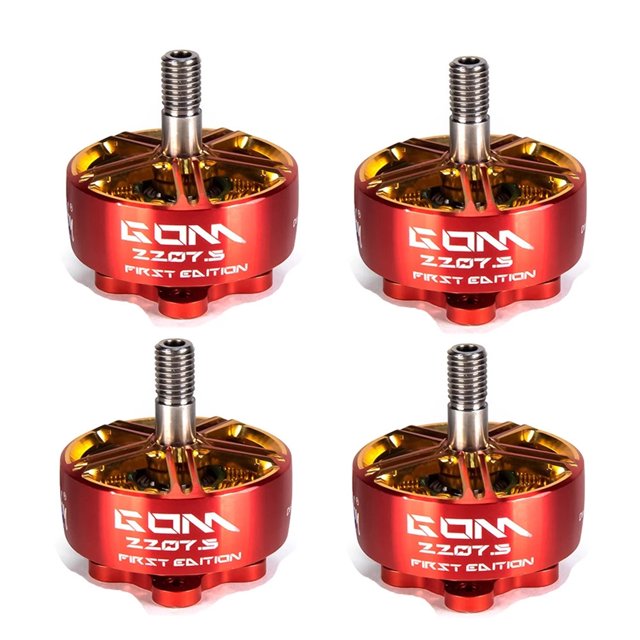 Esc Brotherhobby GOM 2207.5 2500KV Motor sin escobillas 4 piezas para FPV RC Drone Brotherhobby Esc