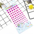 thumbnail image 3 of 10 Sheets Rhinestone Stickers Self-Adhesive Crystal Craft Sticker Jewel Stickers, 3 of 10