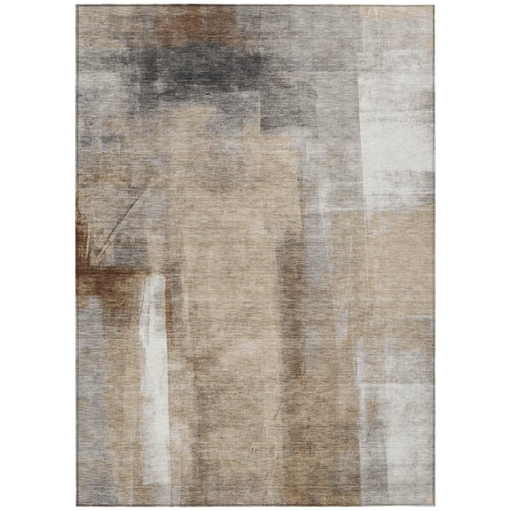 Dalyn Rugs Machine Washable Indoor/Outdoor Chantille Beige 10' x 14' Rug