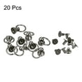 thumbnail image 3 of Uxcell O-Ring Button Stud Rivets Dim Gray, 3 of 5