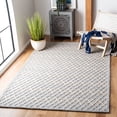 thumbnail image 2 of SAFAVIEH Trace Giselle Geometric Area Rug, Blue/Black, 4' x 6', 2 of 8
