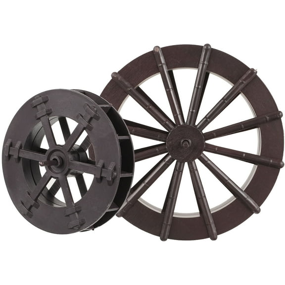 LULULION 2pcs Cascade Water Fountain Indoor Assorted Color Plastic DIY Assembly for Home Decor