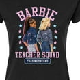 thumbnail image 3 of Barbie - Teacher Squad - Juniors Fitted Graphic T-Shirt, 3 of 5