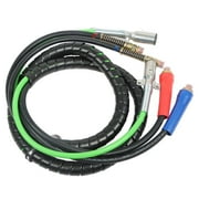 labwork 12 Inch 12FT 3-in-1 Wrap Set Air Line Hose Assemblies Replacement for Semi Truck Tractor Trailer