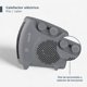 thumbnail image 2 of Calefactor Ventilador Calentador Electrico 1500W Portatil, 2 of 8