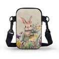 thumbnail image 2 of HELLHERO Flower with Zipper Women Shoulder Bag Lightweight for Outdoor Travel Daily Use, 2 of 7