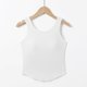 thumbnail image 4 of Tops de Manga Corta de las Mujeres Casual, Moda de Color Sólido, con la Almohadilla de Pecho Top de Pijama para las Mujeres, 4 of 8
