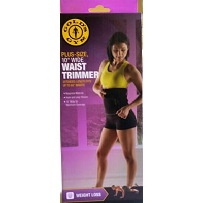 Gold's gym waist trimmer plus size hotsell