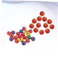 thumbnail image 3 of FUTUREORYY 24 Pcs Small Balls for Games Assorted Color Silicone Sports Themed Leisure Time, 3 of 8
