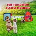 thumbnail image 4 of Kiddzery 3-in-1 Pop Up Tent Toddler Playhouse Set with Play Tunnel & Ball Pits, 4 of 8