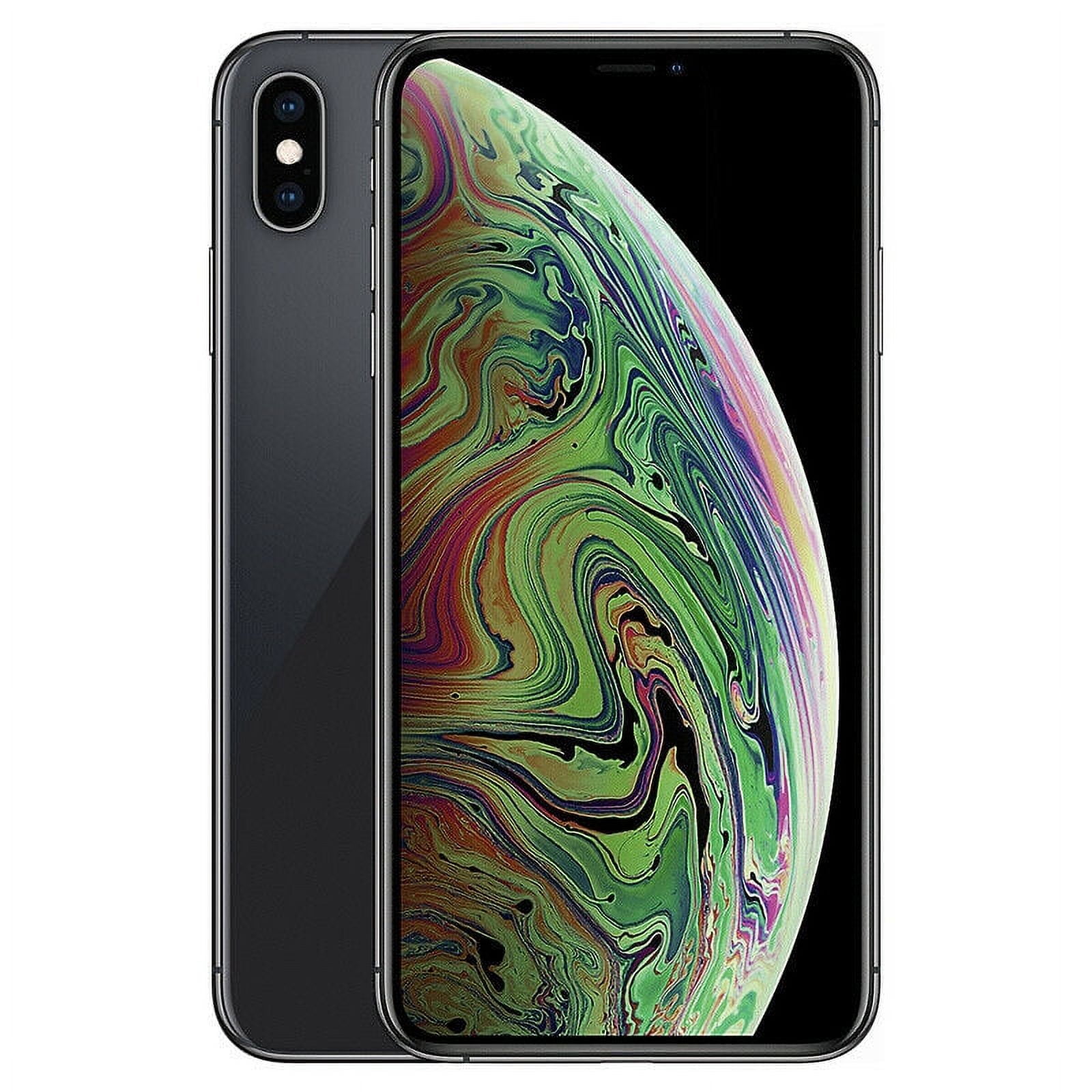 Restored Apple iPhone XS MAX - Carrier Unlocked - 64 GB Space Gray (Refurbished)