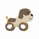 thumbnail image 1 of Baby trailing toy pull rope Clear printing with wheels Pushing car tow truck Hand-pulling traction Cartoon toys for home play null none, 1 of 5