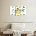 thumbnail image 2 of Elephant Stock Fruit Stand Ii Wall Sign Wall Art - Horizontal Multi Panel Canvas - Living Room Wall Decor - Wall Signs Multi Panel - Yellow And Red Decor By Anne Tavoletti - 33" x 20", 2 of 4