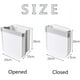 thumbnail image 5 of Foldable Kitchen Trash Can Door Kitchen Wall-mounted Trash Bin Kitchen Can For Car Home Office,only One, 5 of 5