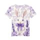 thumbnail image 3 of Manga Corta Crop Top para Niños con Lindo Estampado de Pascua, Cuello Redondo Casual Tee Gráfica, Tela Suave Y Transpirable para Niños 3-14 Años, 3 of 7