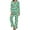 Style-2, variant on Top-kevin Pajama Sets for Womens Colorful Narwhals Swimming Loose Button Down Long Sleeve Shirts And Pants Set