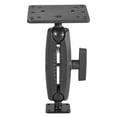 thumbnail image 2 of iBOLT 38mm / 1.5 inch Metal Rectangular AMPS Pattern to VESA 75 x 75 / VESA 100 x 100 Dual Ball Mount for Monitors, displays, or tvís- Featuring a 5.75-inch Composite 38mm Bizmount Arm, 2 of 4