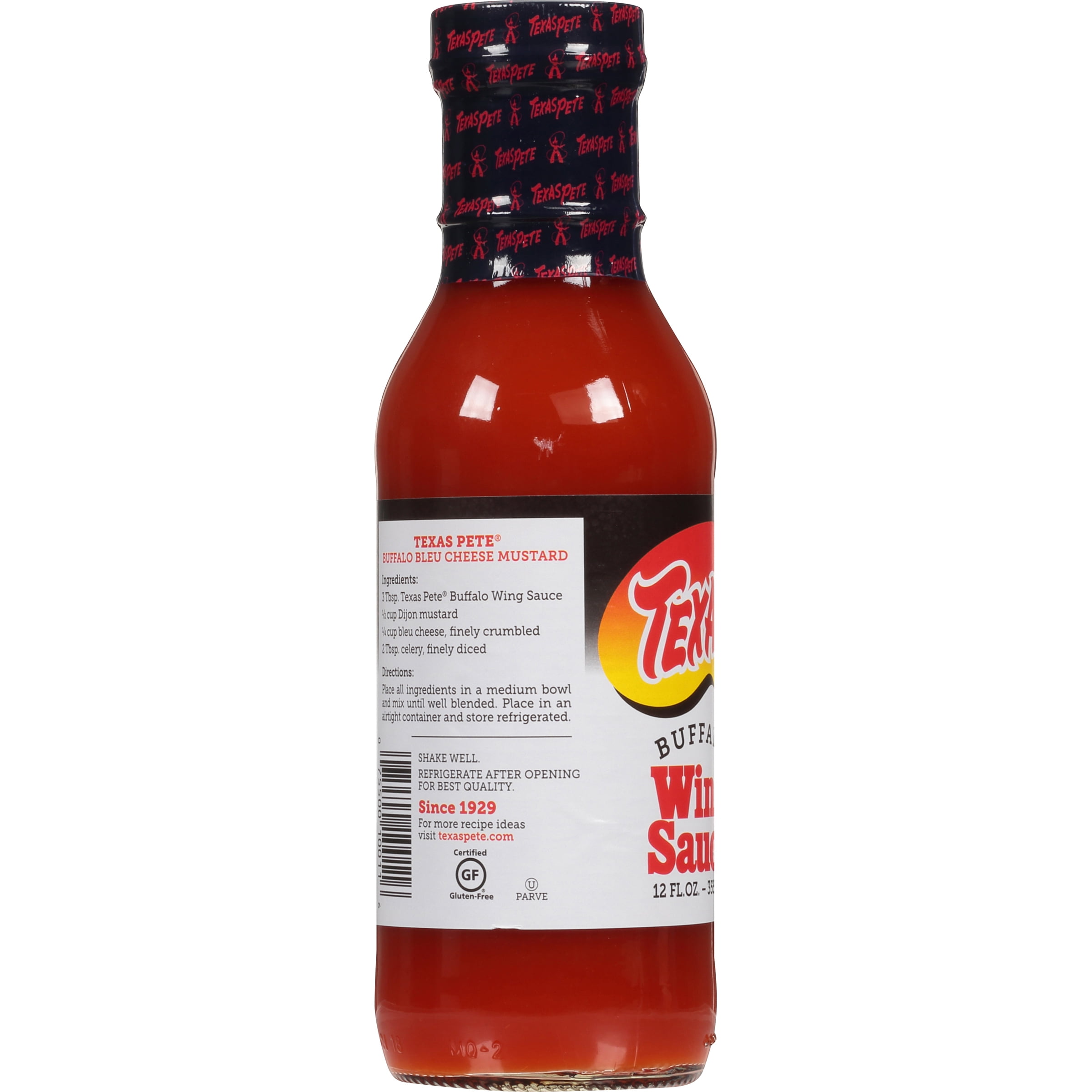 Texas Pete Buffalo Wing Sauce 12 fl oz Made Without Allergens