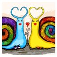 thumbnail image 3 of Cuadros Decorativos Kits de pintura al óleo de caracol de amor por números imagen de dibujos animados DIY para regalo de niños adultos JShteea Nuevos Originales, 3 of 9