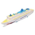 thumbnail image 3 of Kids Cruise Ship Model Sound Effects LED Light Universal Rotation Ocean Liner Boat Toy for Boys Girls, 3 of 15