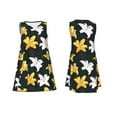 thumbnail image 7 of Goofa Lilies Flowers for Summer Dresses for Women – Beach Floral Sundress, Casual Pockets Boho Tank Dress for Hot Days, 7 of 7