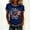 Blue, variant on MAIHAN 250th Anniversary Usa Shirt Patriotic Shirt 4th Of July Tee Tops 250 Years Independence Tee Short Sleeve Spring Summer Tops Funny Tshirts Shirts for Women