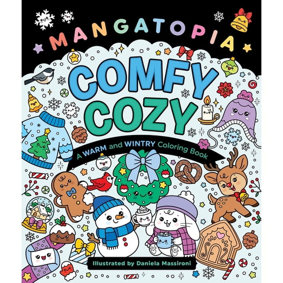 Mangatopia: Comfy Cozy: A Warm and Wintry Coloring Book, (Paperback)