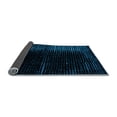 thumbnail image 2 of Ahgly Company Indoor Round Abstract Light Blue Modern Area Rugs, 3' Round, 2 of 4
