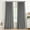 Dark Gray, variant on Natural Pinch Pleated Full Blackout Curtains Linen Blended Room Darkening Window Curtains 90 inch for Living Room Bedroom Thermal Insulated Pinch Pleat Drapes with Hooks 2 Panel 40"Wx90"L